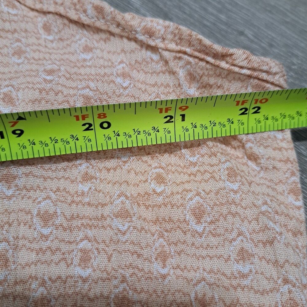 Veveret Boho Casual Chic Peach Pleasure Jumpsuit Large NWT - Picture 7 of 13